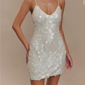 MESHKI Romilly Sequin Dress